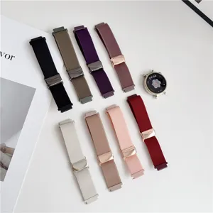Nylon Magnet Uhrenarmband Ersatz kompatibel mit diversen Smartwatch Modellen in vielen Farben.