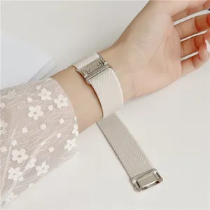 Ersatz Nylon magnetisches Uhrenarmband für Smartwatch, langlebiges elastisches Armband.