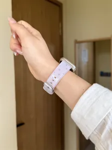 Correa de reloj inteligente transparente con estrella gelatina compatible con Apple Watch