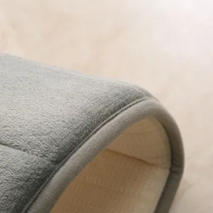 Thickened memory foam floor mat, absorbent non-slip kitchen and bathroom door rug home use.