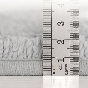 Thickened flocked floor mat bathroom non-slip absorbent carpet thickness display main image