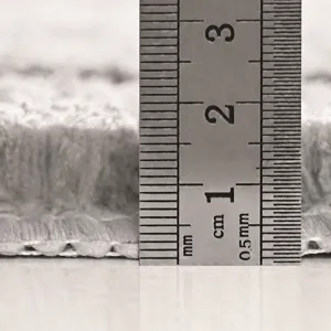 Ultra-fiber bathroom floor mat main view showing thick plush and absorbent texture details.