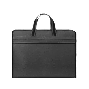 Oxford Cloth Document Bag Waterproof Briefcase Large Capacity Business Laptop File Storage