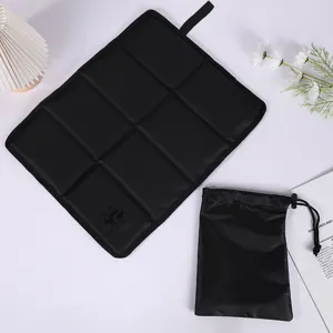 Portable foldable outdoor camping cushion waterproof picnic mat with convenient storage bag