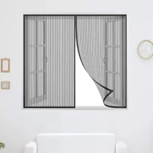 Mosquitera magnetica para ventana malla transpirable adhesiva sin taladro facil uso