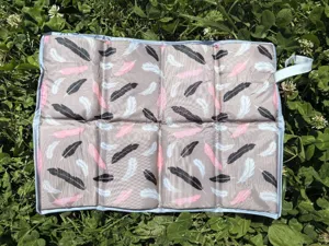 Tragbares klappbares Schaumstoff Sitzkissen fur Outdoor Camping wasserdicht mit Feder Muster