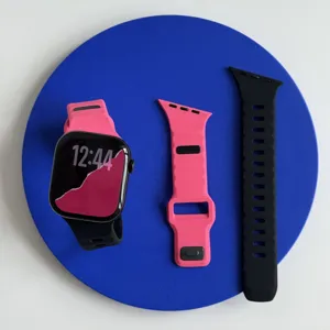 Siliconen horlogeband vervangende band compatibel met smartwatch stijlvolle accessoires