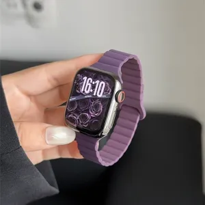 Cinturino Magnetico in Silicone Sottile con Motivo a Onde per Smartwatch S10 S11 SE Ultra Accessorio Moda