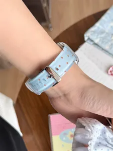Cinturino per orologio in silicone TPU pois compatibile smartwatch, design morbido e comodo.