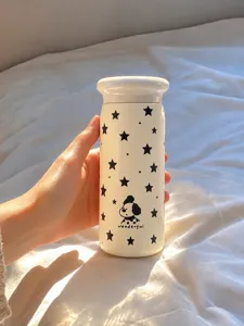 Mini taza térmica de bolsillo de acero inoxidable 316 termo lindo portátil para estudiantes