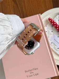 Cinturino per orologio in silicone TPU a pois gelatina di ricambio per Apple Watch