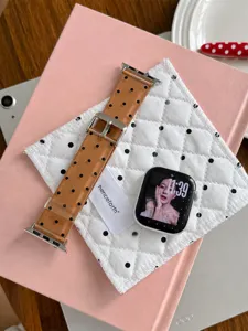 Cinturino in silicone TPU con pois di gelatina compatibile con Apple Watch Series 10 9 SE