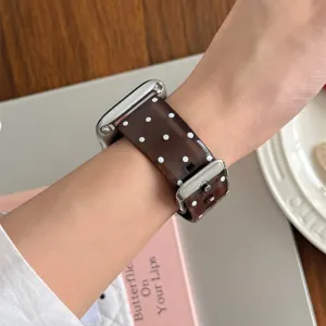 Cinturino in silicone TPU con pois gelatina compatibile con smartwatch, accessorio stile.
