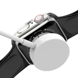 Galvanisierte Metall-Schutzhülle kompatibel mit Apple Watch, Detailansicht der Rückseite.