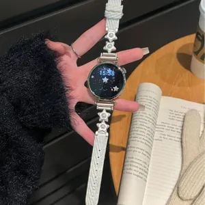 Bracelet de montre de rechange corduroy et perle compatible Apple Watch S10 S11