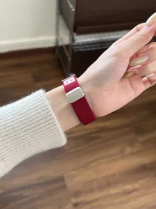 Gevlochten nylon magnetische horlogeband vervangende band geschikt voor slimme fitnesstrackers.