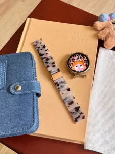 Ersatzarmband aus Harz kompatibel mit Huawei Watch Serien, stilvolles leichtes Design.