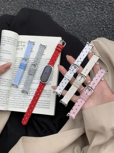 Cinturino per smartwatch intrecciato a pois in stile coreano per Xiaomi Huawei Redmi.