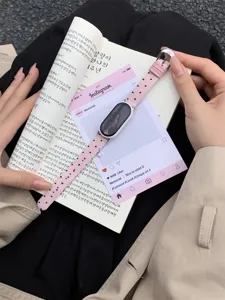 Cinturino di ricambio in maglia a pois coreano per braccialetto intelligente xiaomi huawei redmi