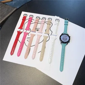 Replacement genuine leather watch strap for vivo watch 2 smart fitness wearable accessories.