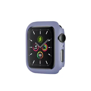 Matte PC Hartschutzhülle Detailansicht für Smartwatch, mit präzisen Ausschnitten und Textur.