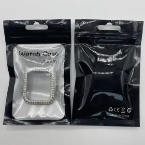 Glitterende strass Apple Watch hoesje 40mm kristal bumper beschermhoes accessoire