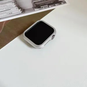 Aluminium Metall Schutzhülle kompatibel für Smartwatch, robuster Bumper Rahmen Uhren Zubehör.