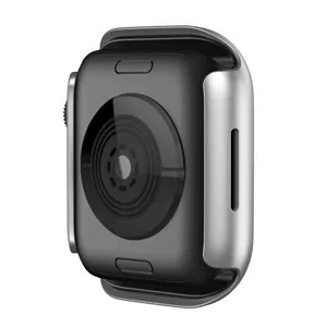 Detailansicht der schützenden PC-Schale für die Apple Watch mit präzisen Ausschnitten.