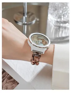 Ersatzarmband aus Harz kompatibel mit Smartwatch modisches Accessoire Detailansicht