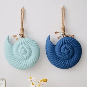 Mediterranean Conch Shell Wall Hanging Ornament Ocean Style Home Decor Wall Pendant