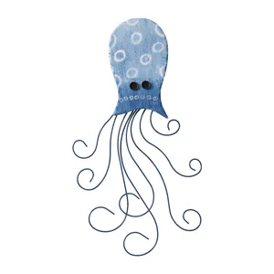 Mediterrane stijl octopus muurdecoratie metaal kinderkamer hangend ornament kunst