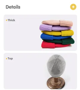 Bonnet tricoté pour bébé confortable avec doublure polaire épaisse pour l'automne et l'hiver.