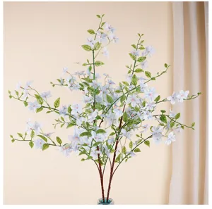 Kunstmatige nep jasmijn bloemen nepplanten voor binnenhuis en hotel decoratieontwerp.