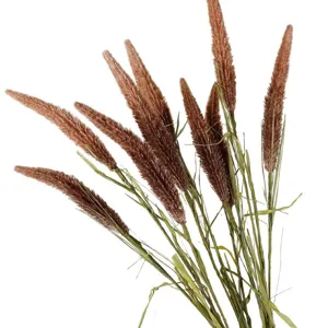 Kunstmatig herfst vossenstaart riet gras plant voor thuis woonkamer decor neppe bloem
