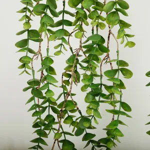 Artificial hanging eucalyptus vines green plant wall decor for home decoration 1pcs