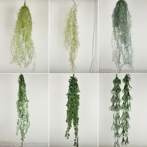 Artificial hanging vine air plant wall decor greenery bundle for home decoration and plants wall.
