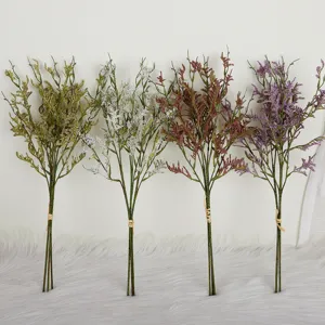 Artificial baby breath flowers bouquet Nordic home decor floral arrangement props