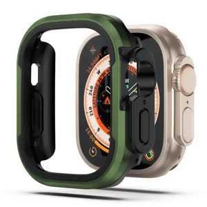 Funda Protectora Para Smartwatch Para Smart Watch Ultra Serie Metal TPU Anti Caída Bumper Cover Accesorios De Reloj