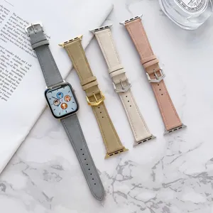 Cinturino per Smartwatch in Vera Pelle Retrò Compatibile Con Apple Watch Serie Ultra Stile Vintage
