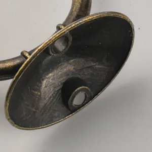 Antique bronze style cabinet hook furniture hardware decorative single wall mounted coat hook vintage design