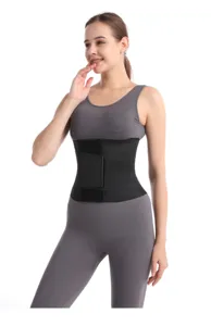Durable women sports waist trainer belt fitness sweat shapewear elastic abdomen compression support band