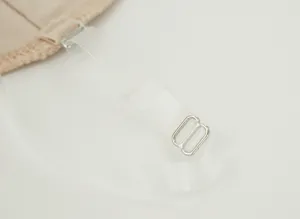 Tirante transparente ajustable para accesorios de ropa, diseño duradero y muy cómodo.