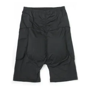 Men black high waist hip lifting shapewear boxer briefs tummy control butt lifter shorts