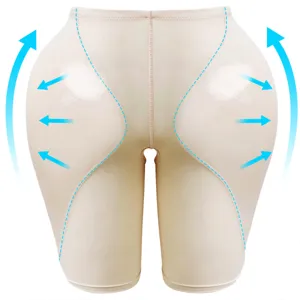 Damen Miederhose Po-Löser Panty Hüftpolster Nahtlose Figurformende Unterwäsche Detailansicht