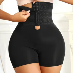 High-Waist Bauchweg Miederhose Damen Figurformer Formschmuck mit Hakenverschluß.