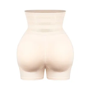 Hochtaillierte Po heben Formungs Shorts Uebergroesse Nude Bauchweg Kompressionswaesche