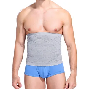 Men's belly shaping belt waist cincher for core support and body slimming fit everyday wear.
