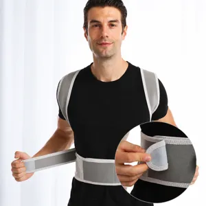 Back posture corrector for men and women adjustable breathable shoulder brace for spine support