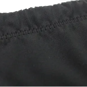 Men black boxer briefs waistband detail view comfortable daily stretch underwear apparel
