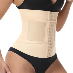 Faja reductora moldeadora de cintura para mujer corsé deportivo soporte lumbar.